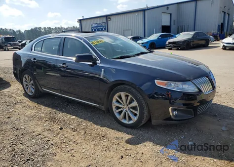 2009 Lincoln Mks z USA, uszkodzony, nr VIN 1LNHM93R69G625590